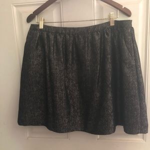 Halogen Gold and Black Skirt